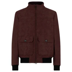 Herren braune Thermojacke