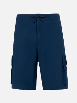Herren marineblaue Bermudashorts Deck