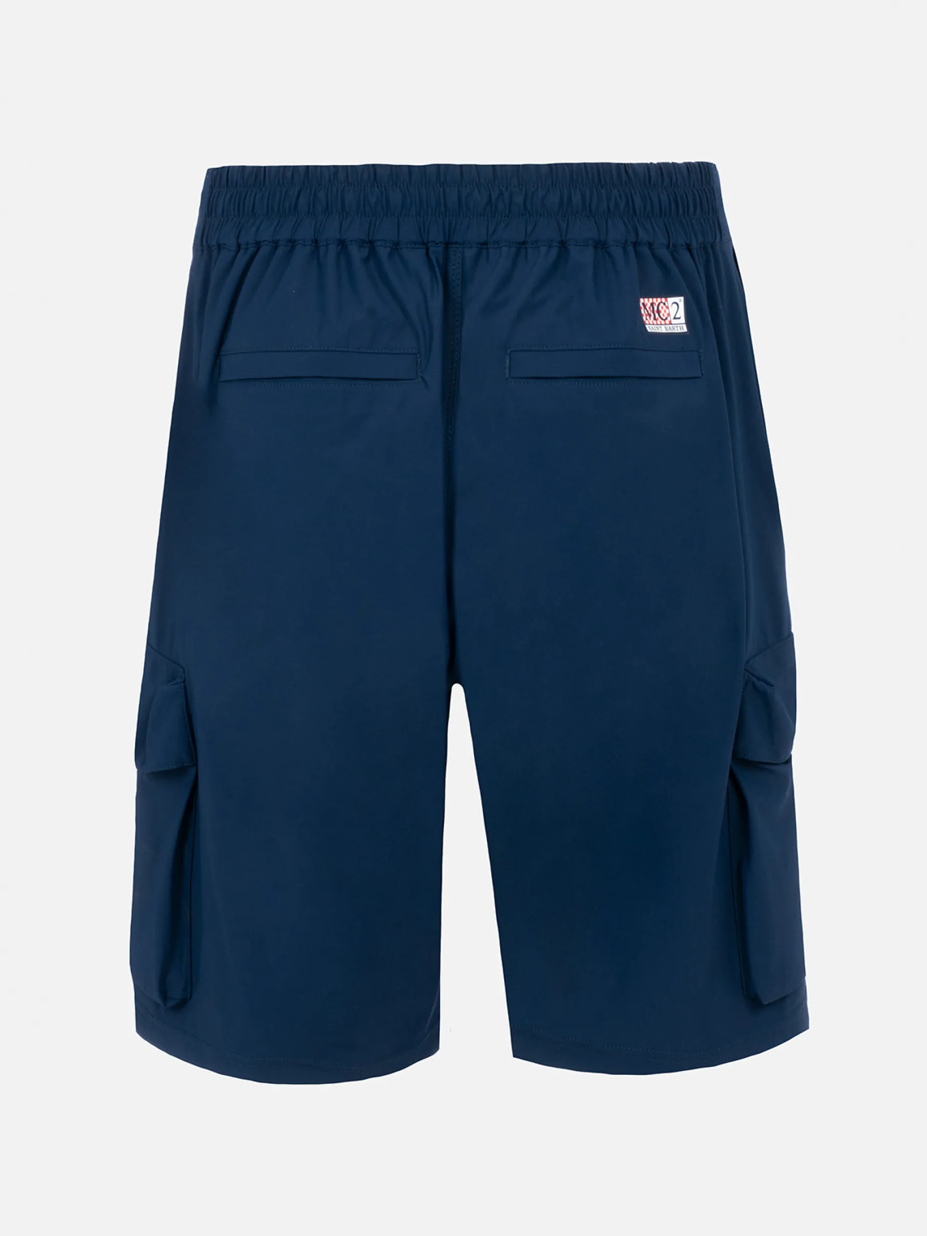 Herren marineblaue Bermudashorts Deck