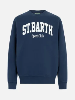 Herren Sweatshirt Soho St Barth Sport blau marineblau