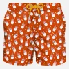 Herren-Badeshorts aus leichtem Stoff mit Estathé-Print | Estathé® Sonderedition
