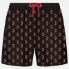 Herren-Badeshorts aus leichtem Stoff mit Milan-Print | MAILAND SONDERAUSGABE