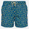 Herren-Badeshorts aus leichtem Stoff mit Skater-Bart-Aufdruck | DIE SIMPSONS-SONDERAUSGABE