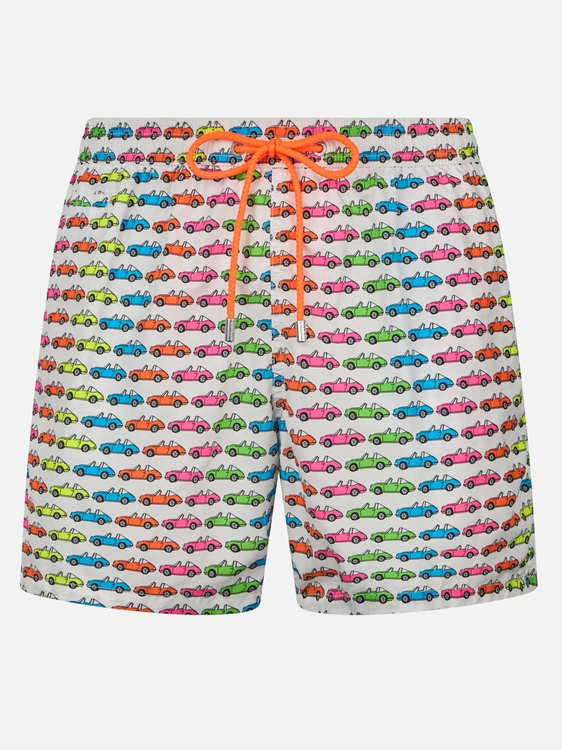 Herren-Badeshorts aus leichtem Stoff Lighting Micro Fantasy mit Auto-Aufdruck