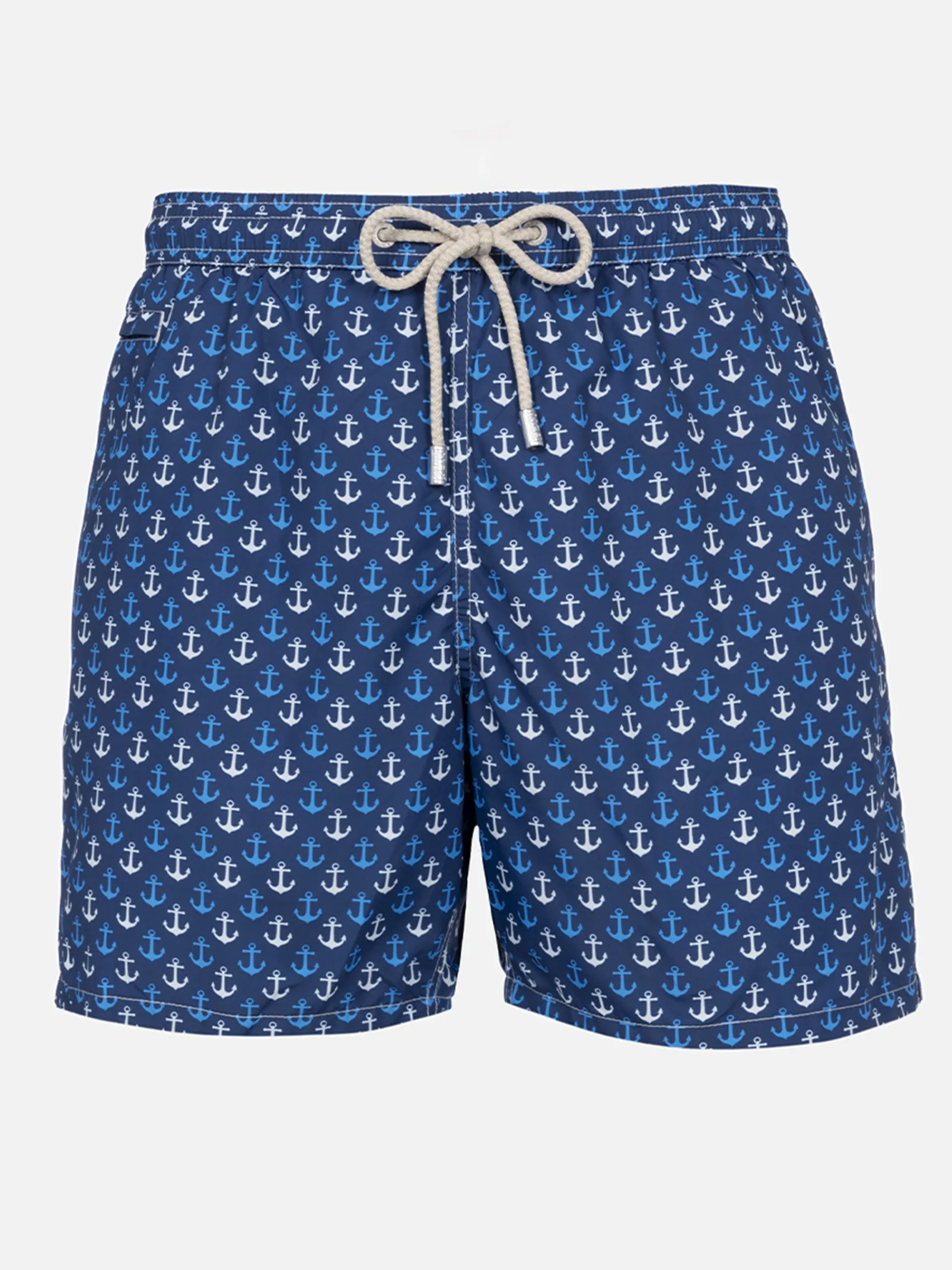 Herren-Badeshorts aus leichtem Stoff Lighting Micro Fantasy mit Anker-Print