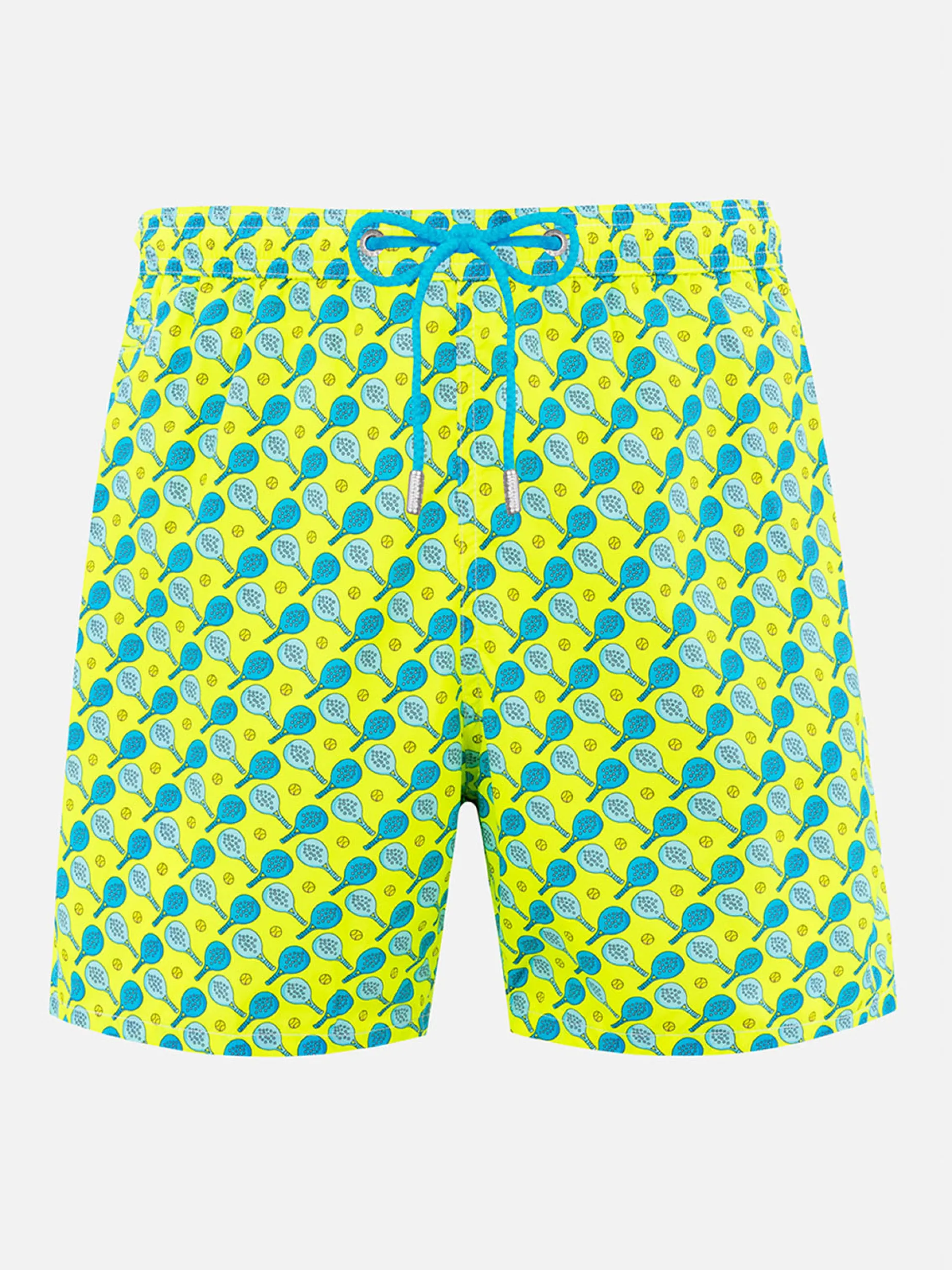 Herren-Badeshorts aus leichtem Stoff Lighting Micro Fantasy mit Padel-Aufdruck