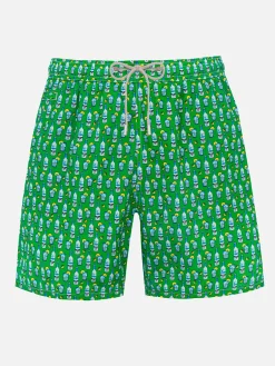 Herren-Badeshorts aus leichtem Stoff Lighting Micro Fantasy mit Tequila-Aufdruck
