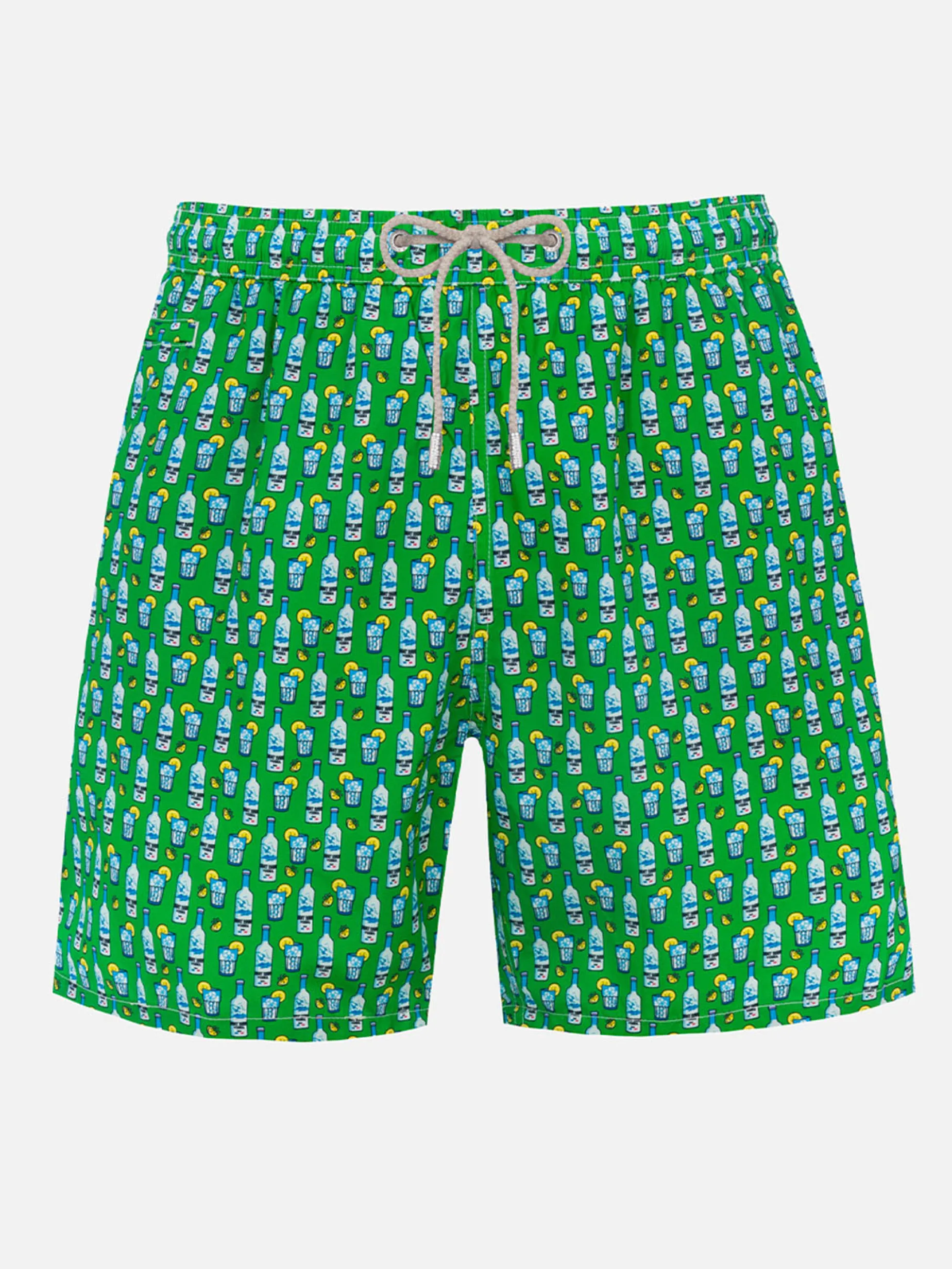 Herren-Badeshorts aus leichtem Stoff Lighting Micro Fantasy mit Tequila-Aufdruck