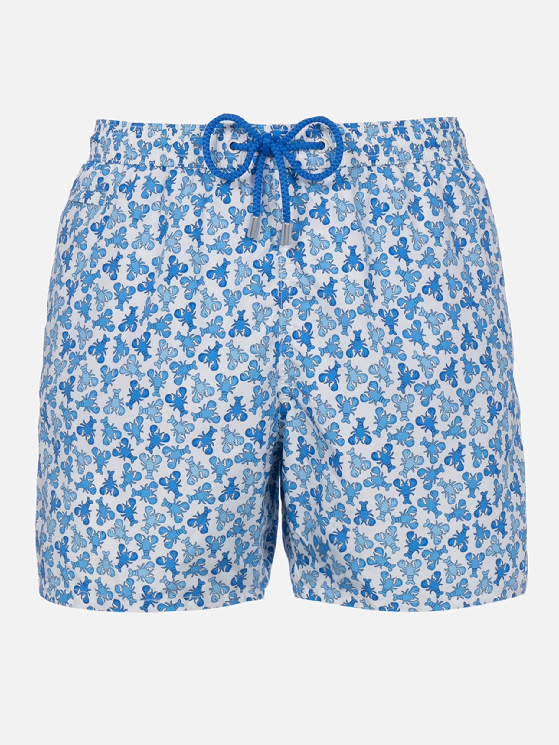 Herren-Badeshorts aus leichtem Stoff Lighting Micro Fantasy mit Hummer-Print