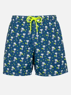 Herren-Badeshorts aus leichtem Stoff Lighting Micro Fantasy mit Snoopy-Padel-Aufdruck | SNOOPY PEANUTS™ SONDEREDITION