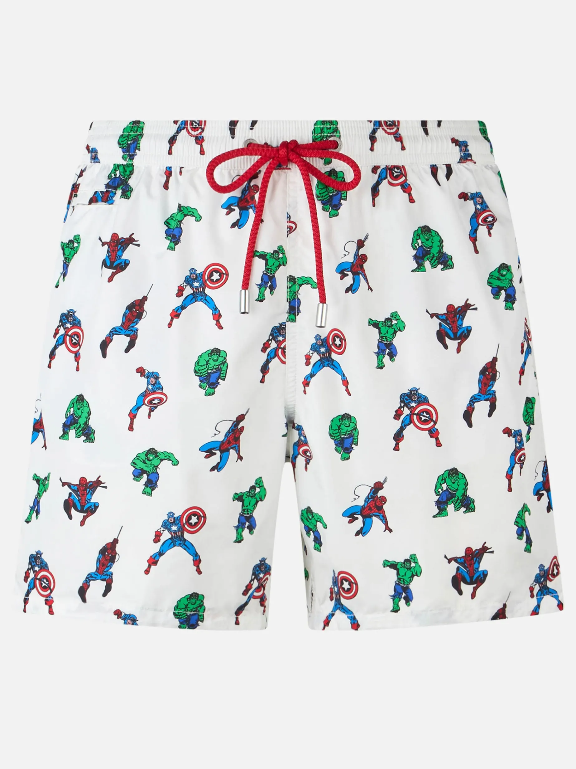 Herren-Badeshorts aus leichtem Stoff Lighting Micro Fantasy mit Marvel Super Heroes-Aufdruck | MARVEL-SONDERAUSGABE