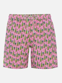 Herren-Badeshorts aus leichtem Stoff Lighting Micro Fantasy mit Sprite-Aufdruck | DIE SONDERAUSGABE DER COCA COLA COMPANY