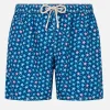 Herren-Badeshorts aus leichtem Stoff Lighting Micro Fantasy mit Seestern-Print