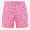 Herren-Badeshorts aus leichtem Stoff Lighting Micro Fantasy mit Krawatten-Print