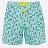 Herren-Badeshorts aus leichtem Stoff Lighting Micro Fantasy mit Gin-Tonic-Aufdruck