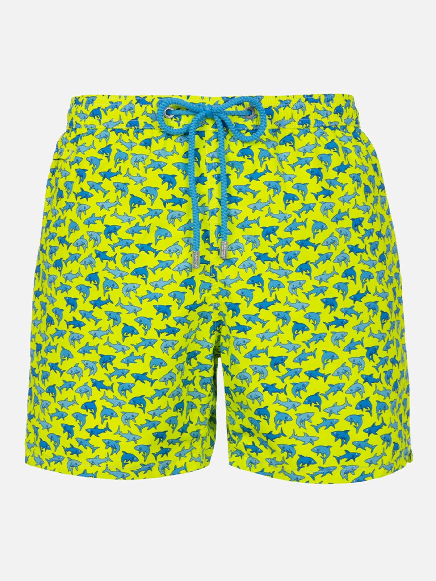 Herren-Badeshorts aus leichtem Stoff Lighting Micro Fantasy mit Hai-Aufdruck