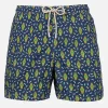 Herren-Badeshorts aus leichtem Stoff Lighting Micro Fantasy mit Uhrenaufdruck