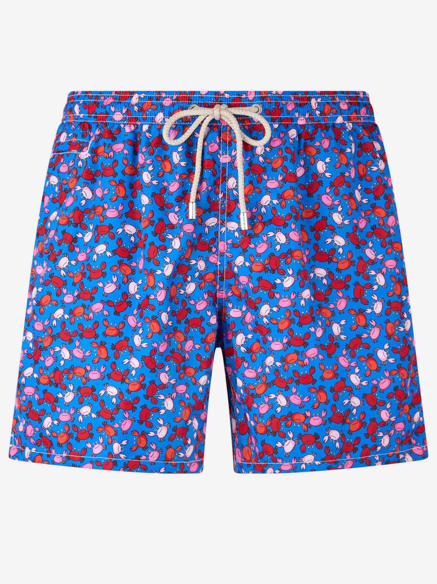 Herren-Badeshorts aus leichtem Stoff Lighting Micro Fantasy mit Krabben-Print
