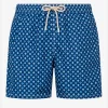 Herren-Badeshorts aus leichtem Stoff Lighting Micro Fantasy mit Krawatten-Print