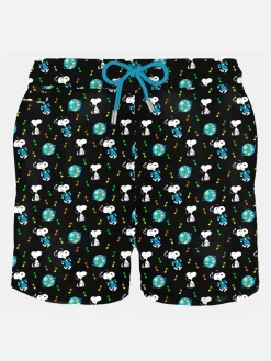 Herren-Badeshorts aus leichtem Stoff mit Snoopy-Aufdruck | Peanuts® Sonderausgabe