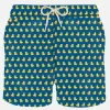 Herren-Badeshorts aus leichtem Stoff mit Entenmuster