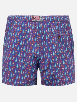 Herren-Badeshorts aus leichtem Stoff mit Aperol Spritz-Aufdruck | APEROL SONDEREDITION