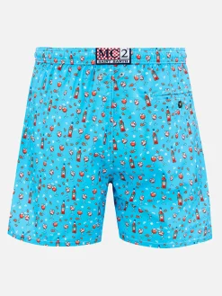 Herren-Badeshorts aus leichtem Stoff Lighting Micro Fantasy mit Aperol Spritz-Aufdruck | APEROL SONDEREDITION