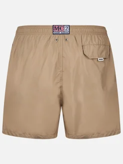 Herren-Badeshorts aus leichtem Stoff in Beige Lighting Pantone | PANTONE-SONDERAUSGABE