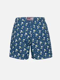 Herren-Badeshorts aus leichtem Stoff Lighting Micro Fantasy mit Snoopy-Padel-Aufdruck | SNOOPY PEANUTS™ SONDEREDITION