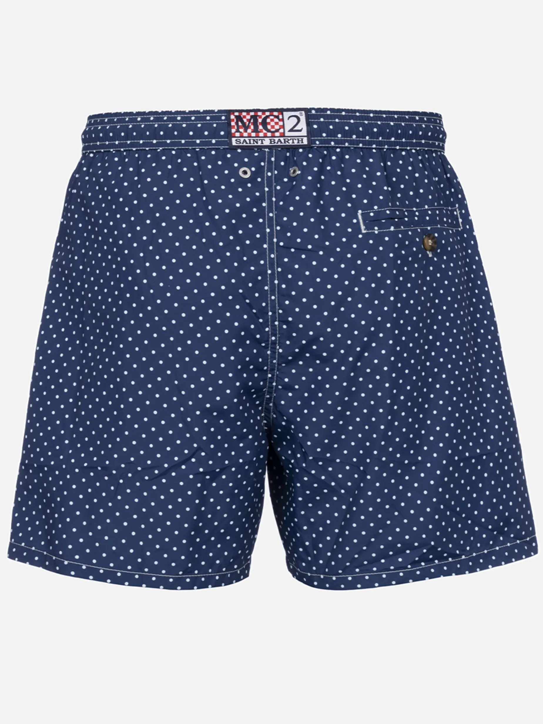 Herren-Badeshorts aus leichtem Stoff Lighting Micro Fantasy mit Polka-Dots-Print