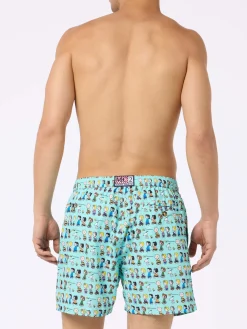 Herren-Badeshorts aus leichtem Stoff Lighting Micro Fantasy mit Peanuts-Aufdruck | SNOOPY PEANUTS™ SONDEREDITION