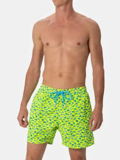Herren-Badeshorts aus leichtem Stoff Lighting Micro Fantasy mit Hai-Aufdruck