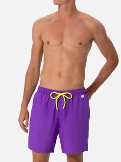 Herren-Badeshorts aus leichtem Stoff in Lila Lighting Pantone | PANTONE-SONDERAUSGABE