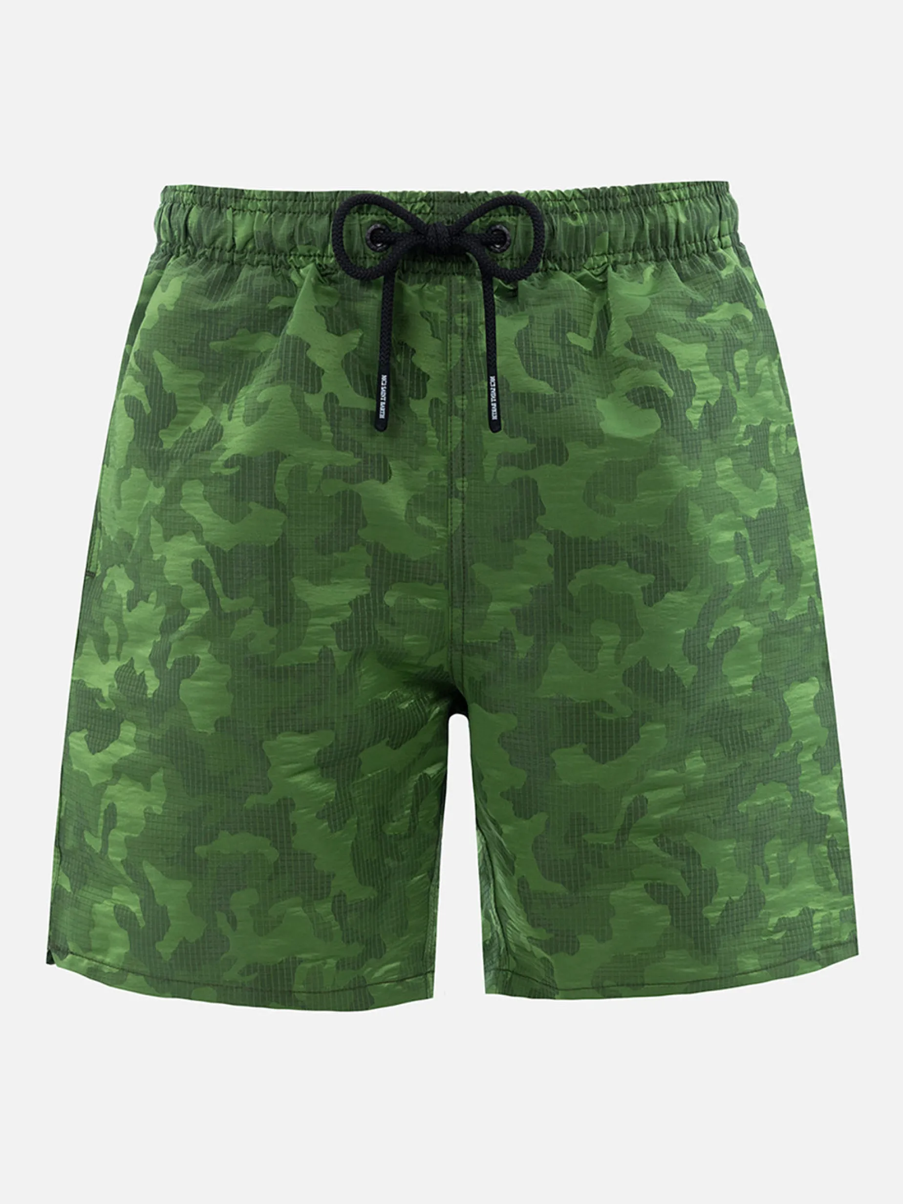 Herren-Badeshorts aus Ripstop-Stoff Harbor The Riviera mit Tarn-Jacquard-Print