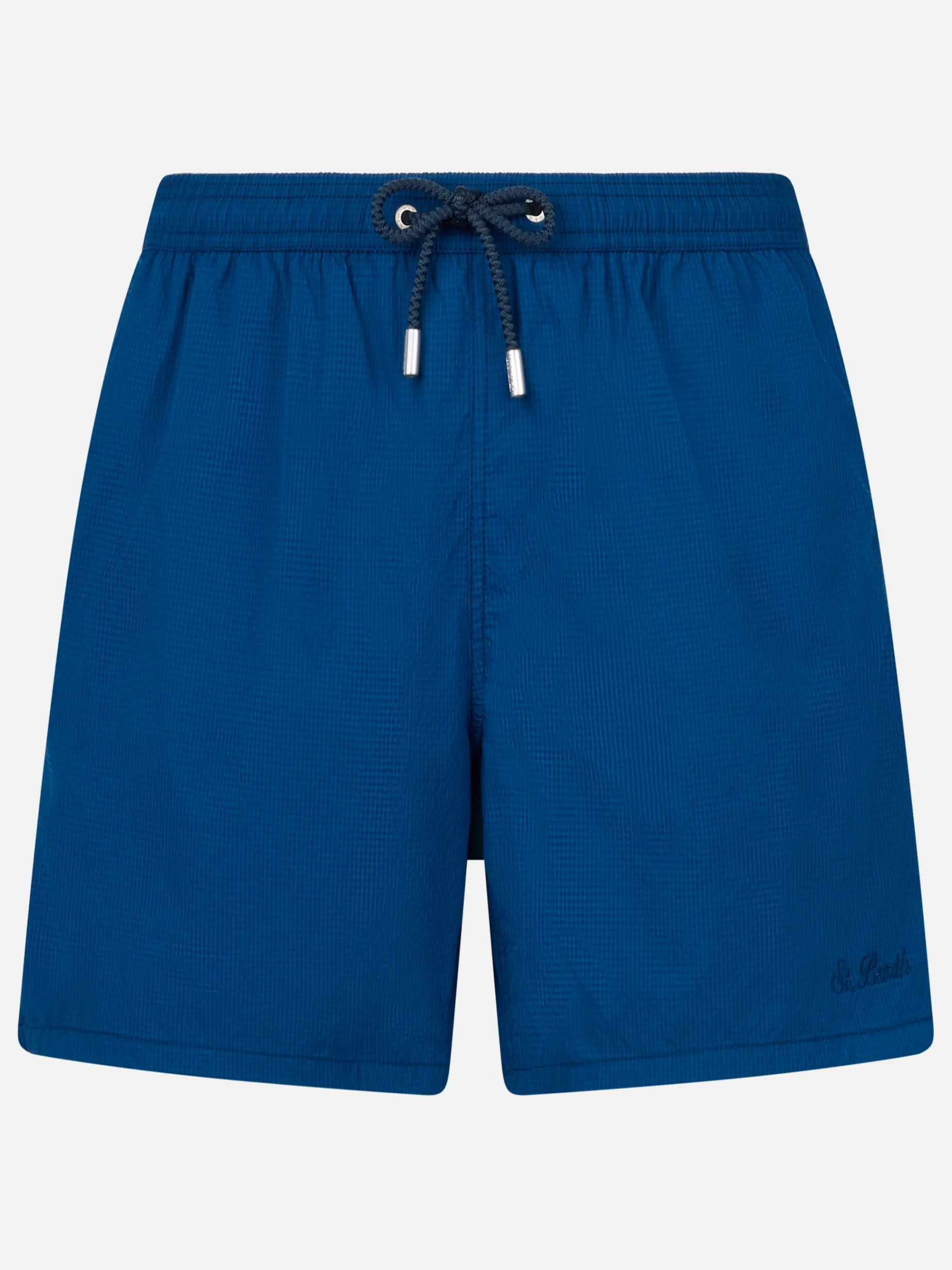 Herren-Badeshorts aus Seersucker Patmos