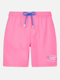 Herren-Badeshorts „Comfort“ mit „Mi girano le palline“-Stickerei | INSULTI LUMINOSI SONDEREDITION