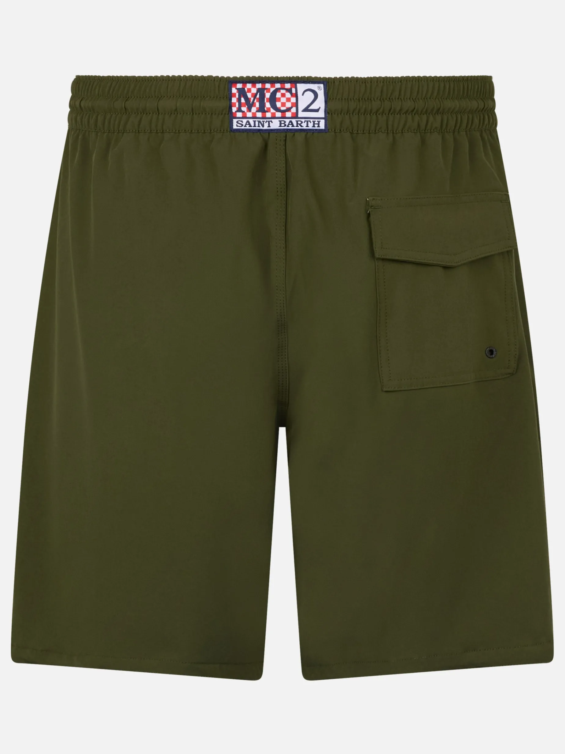 Herren-Badeshorts „Comfort Surf“ in Militärgrün