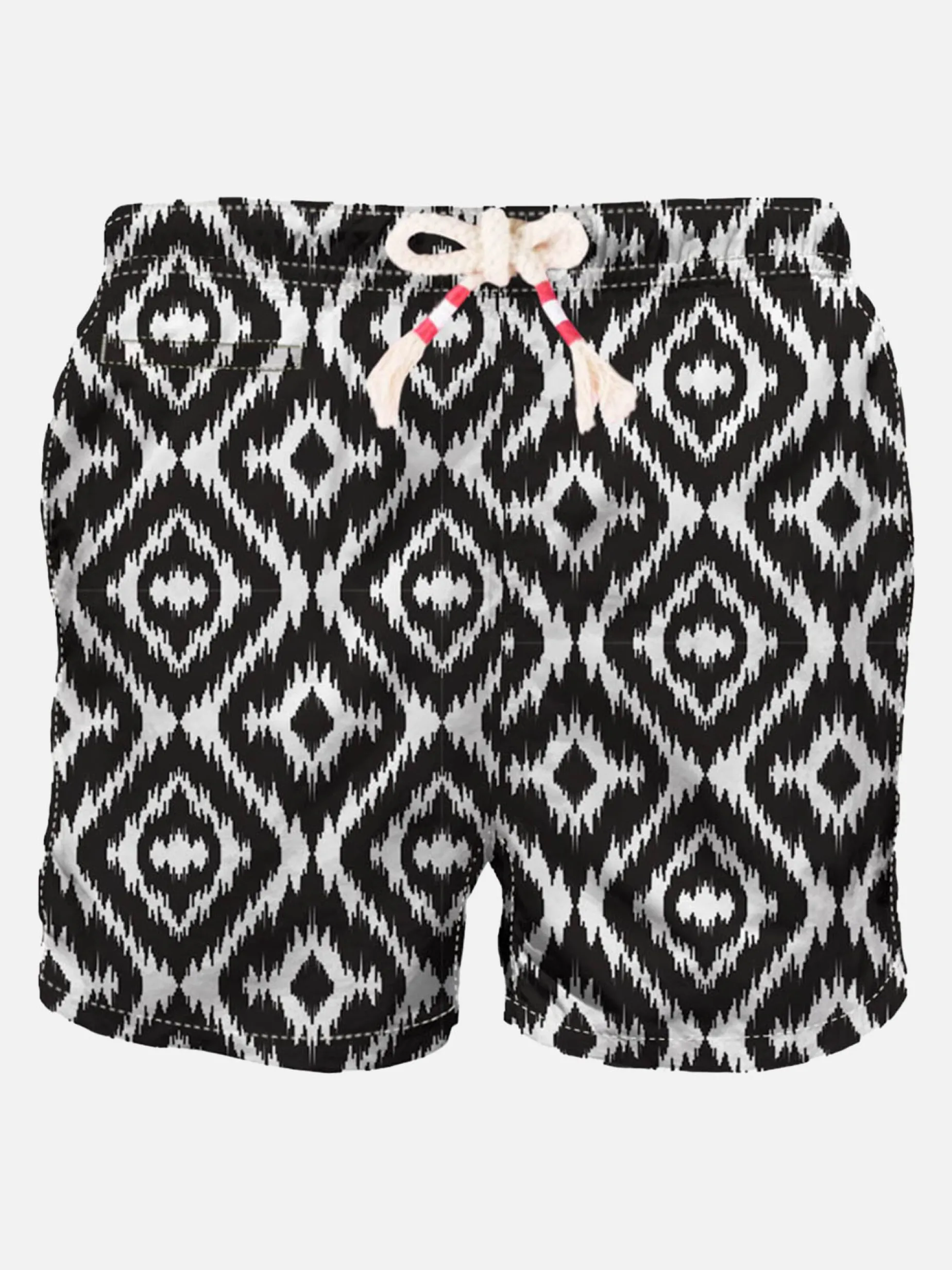 Herren-Badeshorts mit Ethno-Print