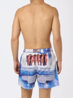 Herren-Badeshorts mit Fotodruck | MAGNUM MARINE SONDEREDITION