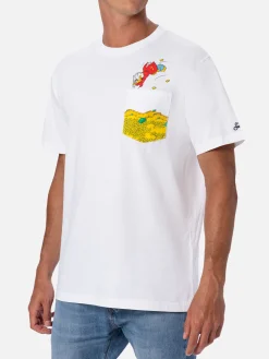Herren-Baumwoll-T-Shirt Austin mit Aufdruck „Onkel Dagobert“ | ©DISNEY SONDEREDITION
