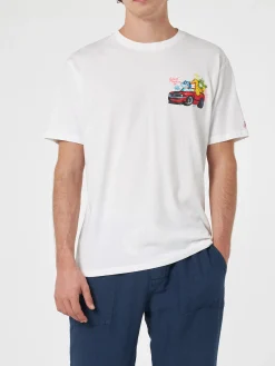 Herren-Baumwoll-T-Shirt mit platziertem Aufdruck „Cryptopuppets Good Fellas“ | CRYPTOPUPPET-SONDERAUSGABE