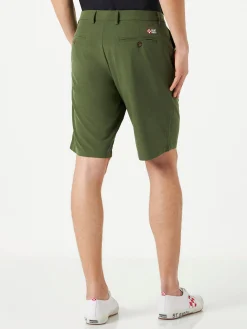 Herren-Bermuda in Militärgrün