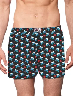 Herren-Boxershorts mit Schlümpfe-Aufdruck – ©Peyo Speciale Edition