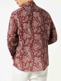 Herrenhemd mit Paisley-Print