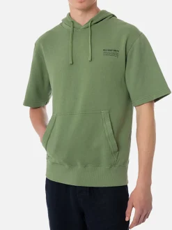 Herren-Hoodie mit kurzen Ärmeln