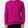 Herren-Pfingstrose-Pullover mit Rundhalsausschnitt aus Kaschmirmischung Regent
