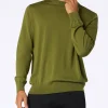 Herren-Pullover aus Pistazie-Merinowolle von Regent