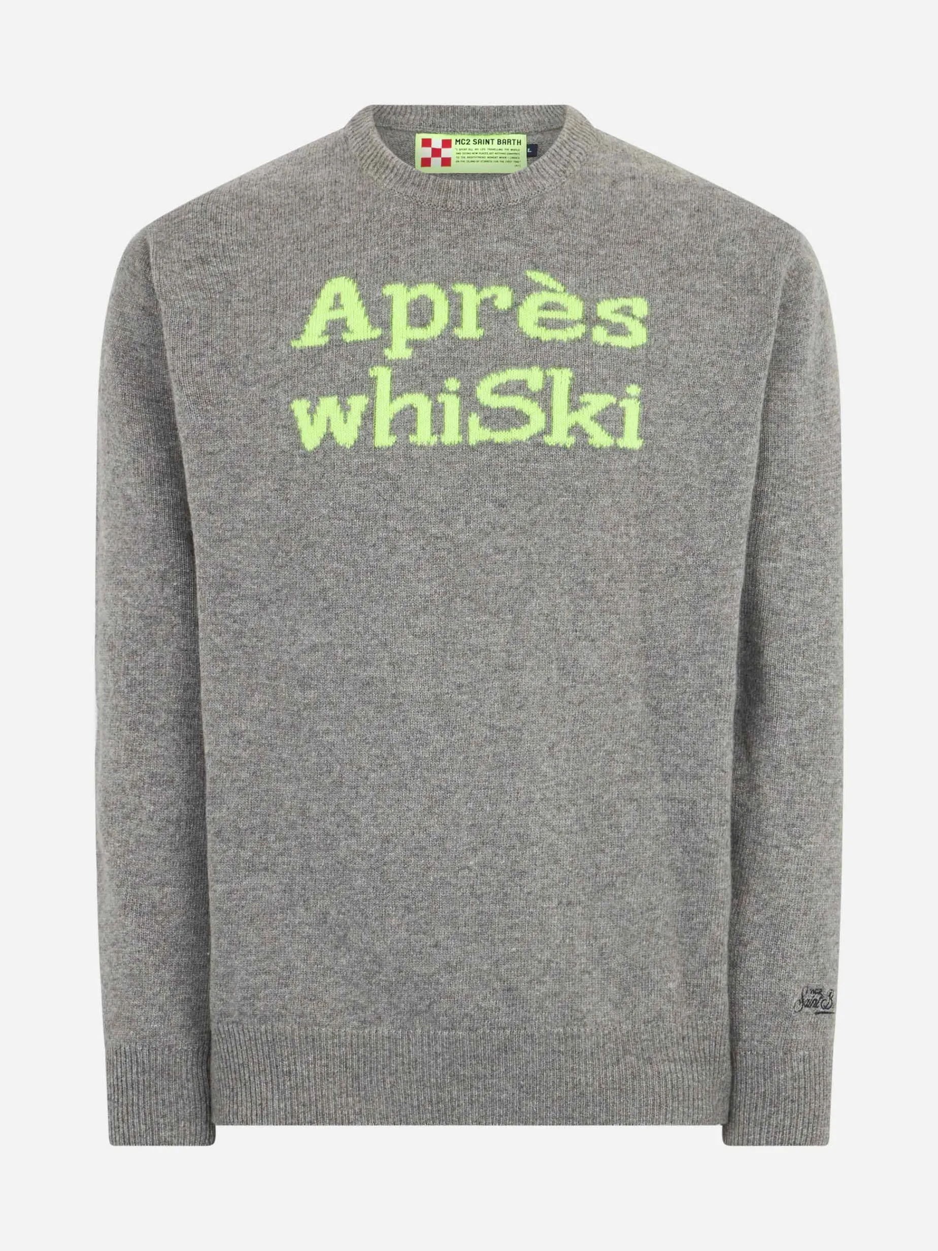 Herrenpullover aus Whi-Ski-Kaschmirmischung