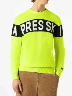 Herrenpullover mit Apres-Ski-Schriftzug