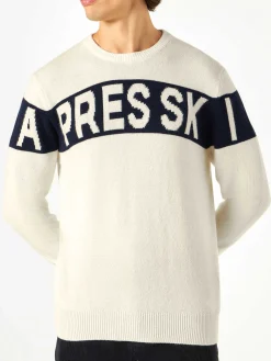 Herrenpullover mit Après-Ski-Schriftzug
